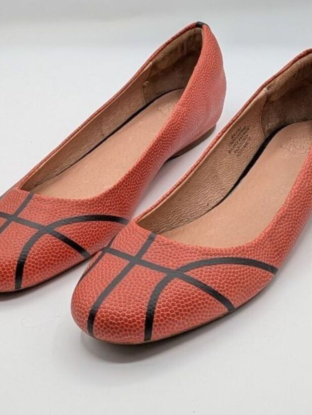 Charis Doxa Basket Kase Slam Dunk $130 Size 9.5 Basketball Leather Ballet Flats